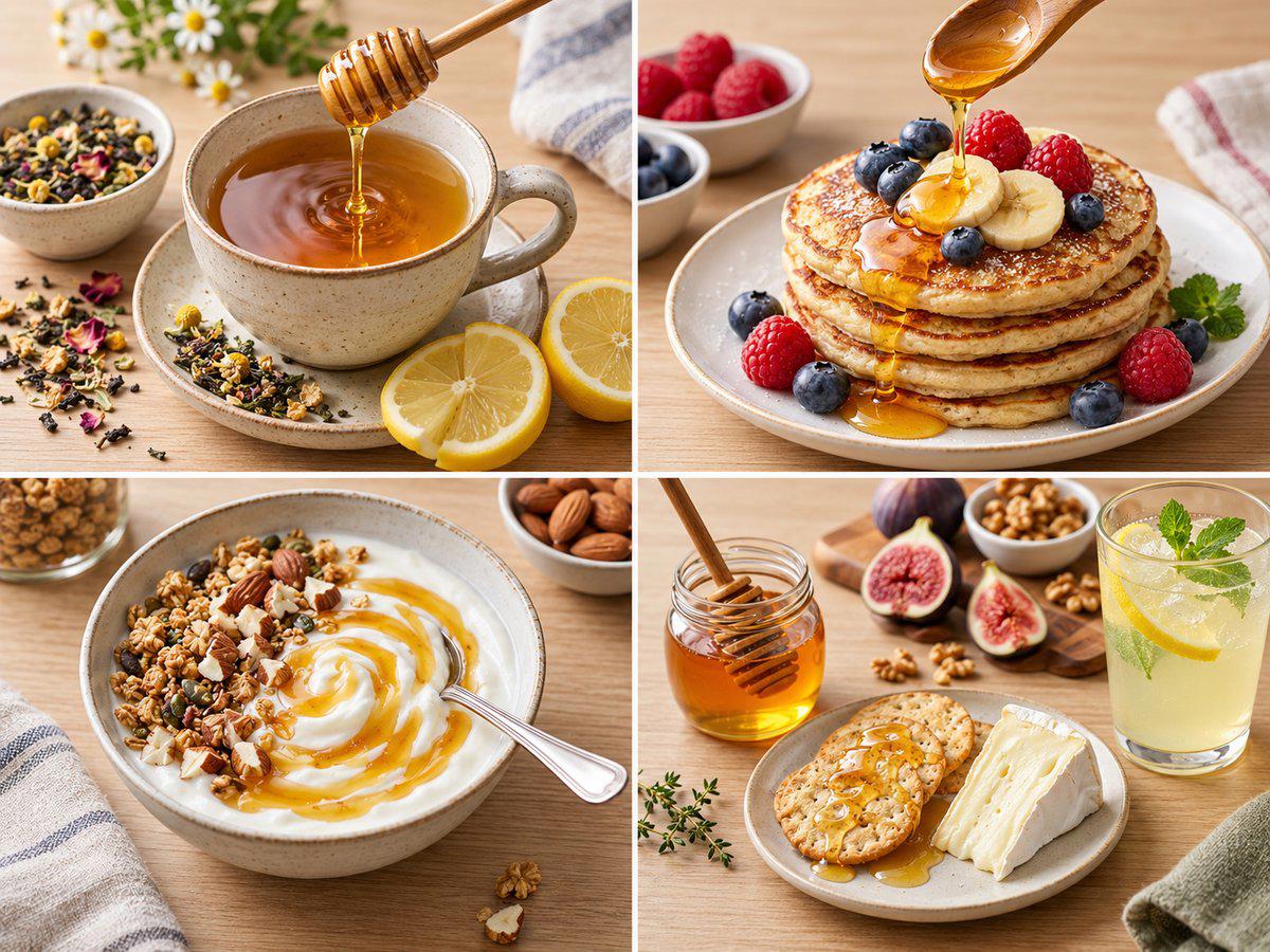 Ứng dụng thực tế của mật ong nguy&ecirc;n chất trong pha chế đồ uống v&agrave; chế biến m&oacute;n ăn tại nh&agrave; h&agrave;ng, qu&aacute;n c&agrave; ph&ecirc; (nguồn: Sưu tầm)